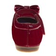 thumbnail image 5 of Josmo Girls Mary Jane Dress Shoes Bow Detail Little Kids, Red Patent, Size: 3, 5 of 8