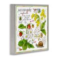 thumbnail image 3 of Stupell Industries Cottage Strawberry & Florals Uses Gray Framed Giclee Art, 17 x 17, by Jane Maday, 3 of 8