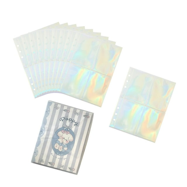 Carpeta de tarjetas fotográficas Hugo Álbum de fotos A5 Azul 10 Páginas interiores