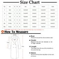 thumbnail image 3 of JXMVOJ Men's Notch Lapel Double Breasted Long Trench Coat Casual Cotton Blend Peacoat Men Casual Fashion Button Solid Below Knee Long Sleeve Turn Down Collar Outwear Coat, 3 of 6