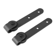 thumbnail image 4 of 2X Cabinet Sliding Barn Door Hardware Kit Super Mini Sliding Door Hardware Hardware Kit Top Mount Hanger Track Closet, 4 of 7