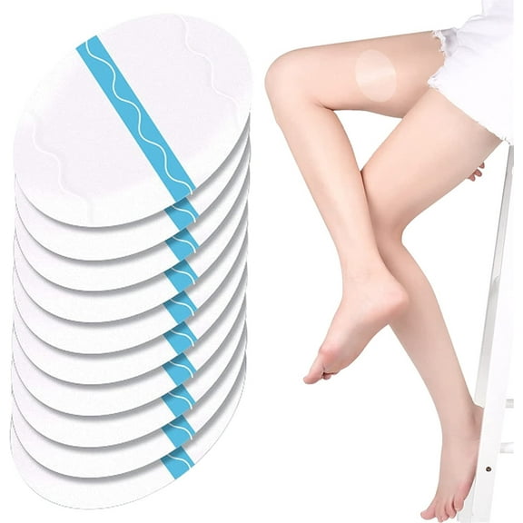 Casewin 12Pcs Womens Anti Chafing Sticker Paste, Inner Thigh Anti Wear Patch Friction Thigh Pads, Disposable Anti Chafe Body Thigh Tape Self Adhesive Invisible for Unisex Outdoor Rub Protection