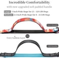 thumbnail image 3 of Hands Free Dog Leash with Zipper Pouch, Dual Padded Handles and Durable Bungee for Walking, Jogging and Running Your Dog (Colorful Geometric, Large), 3 of 7