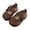 Brown, variant on Toddler Girls Low Heel Dance Shoes Sparkly Patent Leather Performance Shoes Non Slip Soft Sole Shoes Beige Size 10