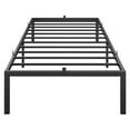 thumbnail image 2 of Base de Cama Metálica con Almacenamiento | Plataforma Sólida y Silenciosa, para Colchón Viscoelástico o Híbrido, sin Necesidad de Somier 14INCH TWIN size, 2 of 8