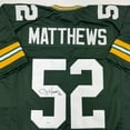 thumbnail image 4 of Autographed/Signed Clay Matthews Green Bay Green Football Jersey JSA COA, 4 of 4