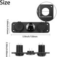 thumbnail image 3 of Charger Socket Panel For Truck Car Marine Boat Rv, 3 of 4