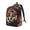 Medium, variant on Red Mushrooms Pattern Durable Canvas Backpack for Men & Women – Stylish & Lightweight – Adjustable Straps, Multiple Pockets – Fits 15-17 Inch LaptopsSmall