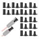 thumbnail image 1 of 50 Pares de Tapas para Conectores de Paneles Solares, Tapas para Conectores Solares A Prueba de Polvo, Tapas Macho y Hembra Resistentes para Conectores Solares, 1 of 5