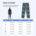 thumbnail image 4 of Logiee Vintage Floral Print Pajama Pants for Men,Men’s Pajama Bottoms,Mens PJ Pants with Pockets & Button Fly-Large, 4 of 6