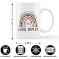 thumbnail image 4 of School Principal Coffee Mug, Principal Appreciation Gifts, Best Principal Gifts, Gifts for School Principal, The Influence of a Great Principal is Never Erased 11 oz. Ceramic Coffee Mug, 4 of 4