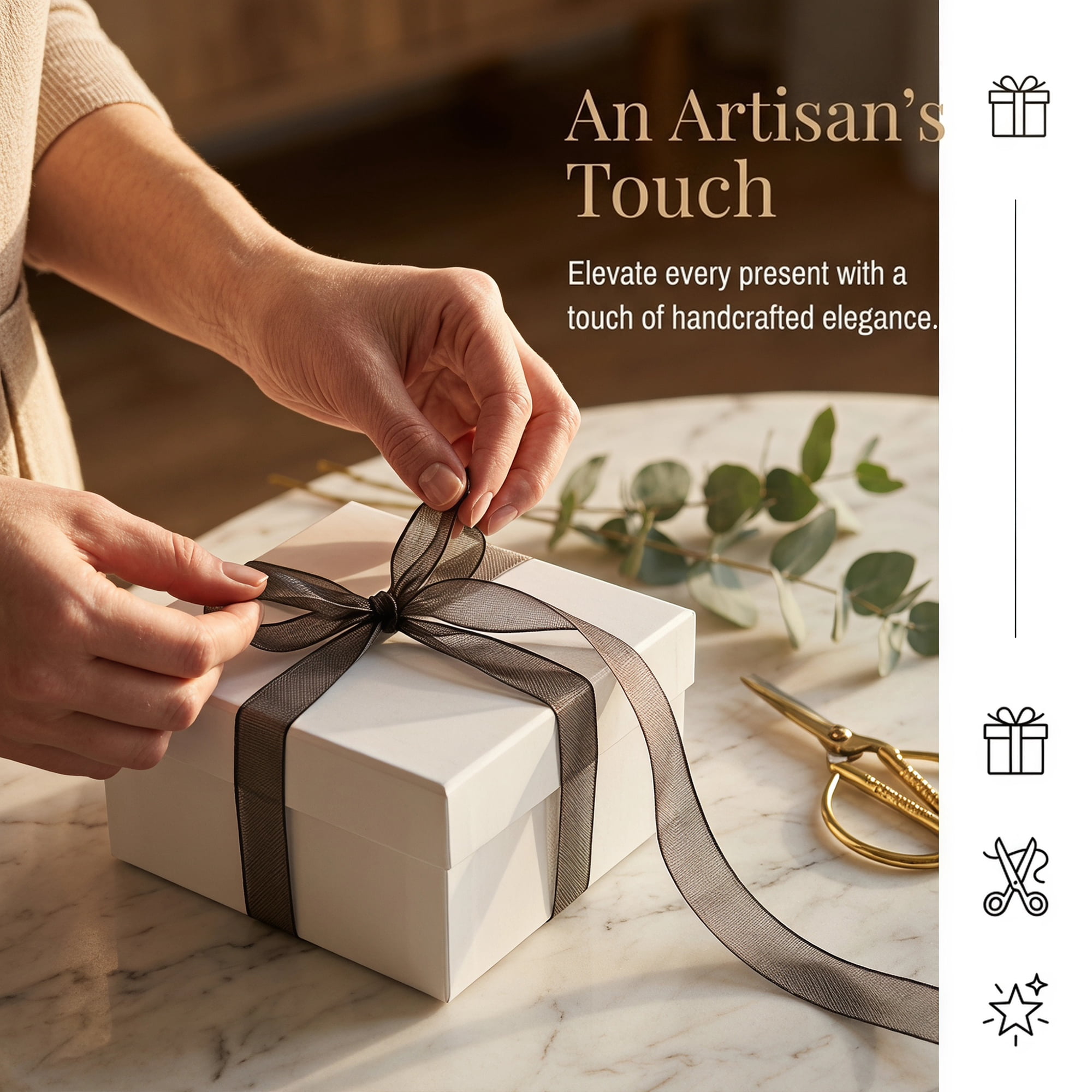 Unique Bargains Elegant Satin Ribbon for Gift Wrapping Grey 5.5 Yard
