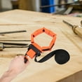 thumbnail image 5 of MLINS Woodworking Clamp Set Orange Nylon Binding Clamps for Home Use Adjustable Strap Clamp 1 Piece, 5 of 8
