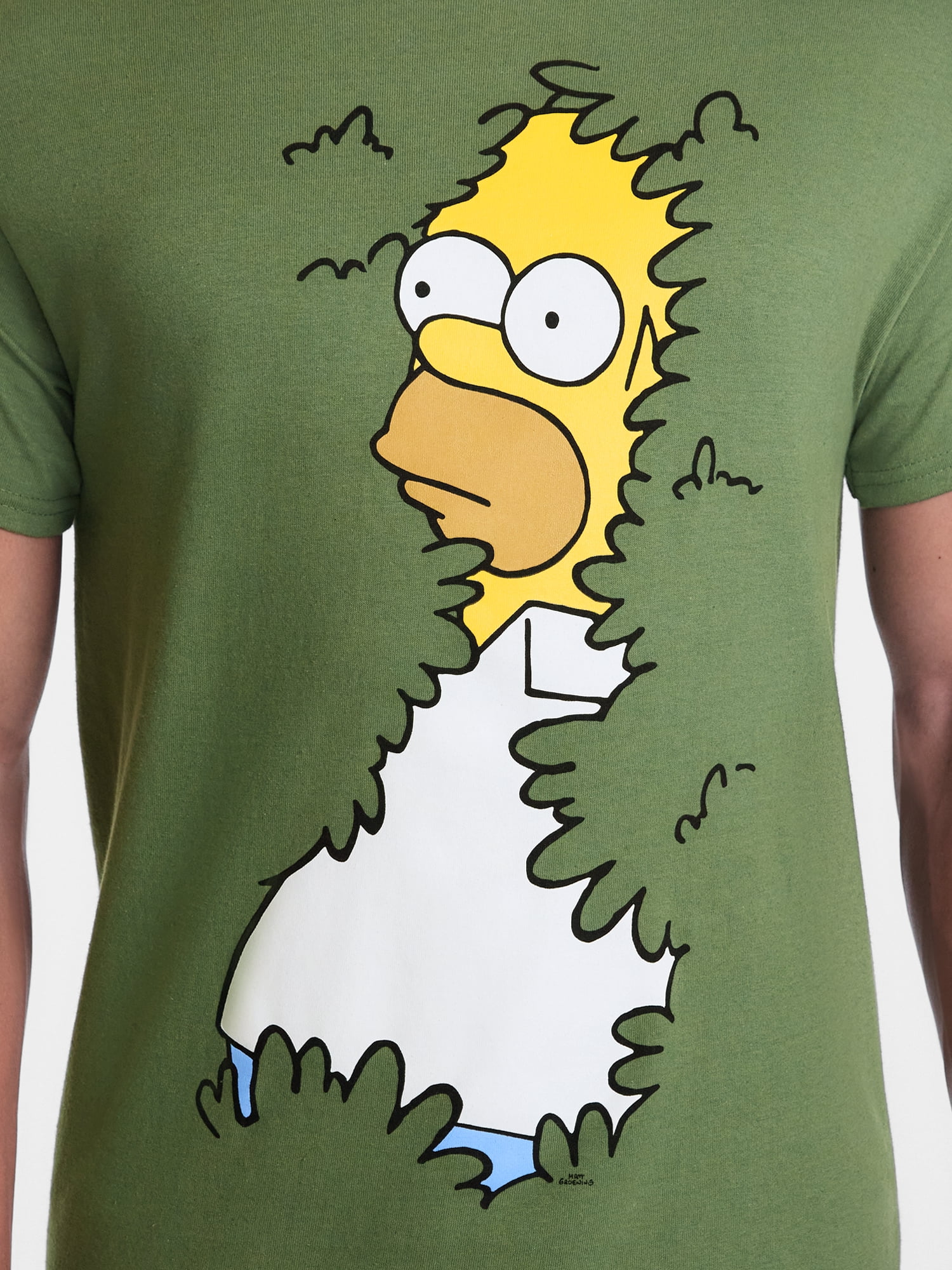 Homer Simpson Men's and Big Men's Graphic Tee with Short Sleeves, Sizes S-3XL