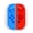 Blue&Red, variant on Silicone Cover for Nintendo Switch Joy-Con - Anti-Slip Protective Case Skin with Multiple Color Options