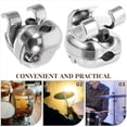 thumbnail image 1 of 4X Drum Holder Cymbal Arm Snare Drum Metal Part Rack Tube Boom Attachment Instrument Rod Clamp Clip, 1 of 5