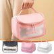 thumbnail image 1 of Bolsa de Cosméticos Ganfancp Bolsa de Lavado Nuevo Cuero Carta de Moda Bolsa de Maquillaje Gran Capacidad, 1 of 3