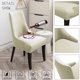 thumbnail image 2 of Funda para silla RETRÁCTIL IMPERMEABLE Brillar 4 PIEZAS BEIGE blanco, 2 of 5