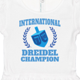 thumbnail image 4 of Inktastic Dreidel Champion Hanukkah with Blue Laurels Girls Baby Dress, 4 of 5
