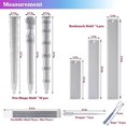 thumbnail image 3 of Silicone Molds for Resin, Epoxy Molds with 10Pcs Resin Pen Molds, 6Pcs Bookmark Resin Molds for DIY Crafts, Gifts, 3 of 5
