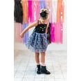 thumbnail image 3 of Midnight Mischief Cat suede combat boots youth 4, 3 of 9