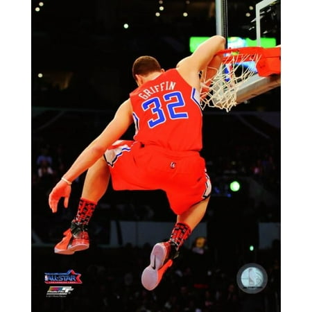 Blake Griffin 2010-11 NBA Slam Dunk Contest Action Photo