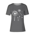 thumbnail image 4 of Women Summer Tops Sexy Tshirts Shirts Graphic Funny Plus Size Short Sleeve Tunic Tops for Women 2025, 4 of 4
