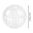 thumbnail image 2 of Transparent Interactive Hamster Exercise Small Animal Activity Training Toy for Enrichment and Physical Movement Stimulation, 2 of 5