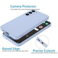 thumbnail image 4 of Tekcoo Samsung Galaxy S23 Plus Case Silicone Camera Protection Ultra Slim S23 Plus Case Soft Gel Cover Rubber Anti-Scratch Phone Case Compatible for Samsung Galaxy S23 Plus 5G 6.6-inch Purple, 4 of 8