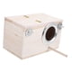 thumbnail image 1 of Wooden Bird Nesting Box Removable for Parakeets, Cockatiels, and Budgies Large Outdoor Bird Cage Easy to Clean for Breeding and Nesting, 1 of 5