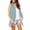 A Light Blue, variant on Womens Long Fringe Tassel Sleeveless Vest 70s Hippie Boho Western Cowgirl Festival Layering Outer Gilet Waistcoat B Beige 2XL