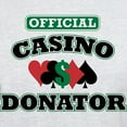 thumbnail image 3 of CafePress - Official Casino Donator Light T Shirt - Men's Classic Graphic T-Shirt, 3 of 4