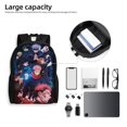 thumbnail image 6 of Jujutsu Kaisen Lightweight Backpack Laptop Shoulders Bag Bookbag Daypack Travel Women Men, 6 of 8