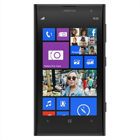 Nokia Lumia 1020 RM-877 32GB AT&T Unlocked GSM Phone w/ 41MP Camera - Black (Certified Used)