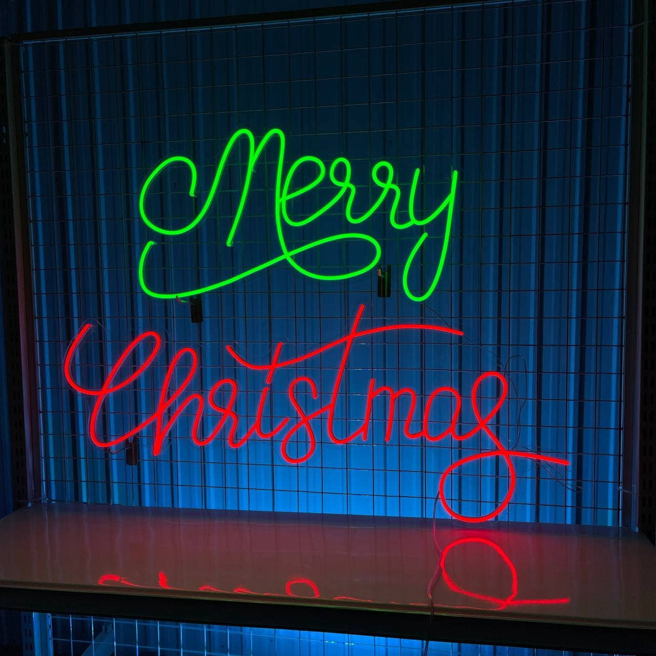 Glowneon Merry Christmas Neon Signs, Xmas Long-lasting Lights Decor