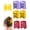 6pcs-Mix, variant on Caution Over Stimulated Hair Clips, Hidden Message Hair Clips for Women | Funny Bold Warning Claw Clips Gag Gift for Thick Hair Coworkers
