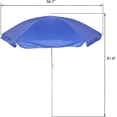 thumbnail image 4 of Double Portable Picnic Chair Set with Umbrella, Folding Camping Chairs with Table, Beverage Holder, Cooler, and Carrying Bag for Outdoor, Patio, Beach, and Park, 4 of 8