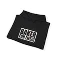 thumbnail image 3 of Baker For Life Skateboard Skate 2000s Vintage Classic Hoodie Print - M / Black, 3 of 5