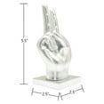 thumbnail image 4 of Adam & Friends Peace Sign Sculpture, 4 of 5