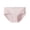 Pink, variant on Women and Girls Underwear Cotton Panties Briefs Solid Color Soft Underwear Stretch Bikini Underwears Women’s Hipster Panties