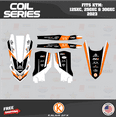 thumbnail image 2 of Kalair GFX Graphics Kit for Ktm KTM Enduro 2-Stroke 125XC,250XC and 300XC (2023) Coil Series, 2 of 5