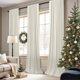 thumbnail image 2 of Cortinas Pitalk 100% lino opaco, 250 g/m2, 213 x 132 cm, 2 paneles, 2 of 9