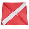 thumbnail image 2 of Bandera de Buceo Wdftyju multiusos color rojo y blanco, 2 of 7