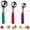 Multiple Sizes (Set of 3), variant on Ice Cream Scoop, Small Size Cookie Scoop Melon Baller Scoop with Trigger Release for Meatballs Melon, Ice Cream Scoop Stainless Steel Scoopers (Small Size - 1.46Tbsp)