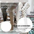 thumbnail image 4 of Luxshiny 4Pcs Foot Shoes Model White PP With Craftsmanship For Socks Photography Props, 4 of 8