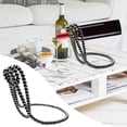 thumbnail image 4 of fheaev Artificial Pearl Necklace Floating Wine Rack, Suspended Red Wine Rack, Home Desktop Decoration, Style Decoration,Wine Bottle Stand For Bar And Home, 4 of 4