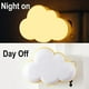 thumbnail image 2 of Luz nocturna LED con sensor, luces nocturnas enchufables para niños y adultos, lámpara de pared con iluminación de ensueño, luz nocturna en la nube para dormitorio, baño, inodoro, escaleras, cocina, 2 of 5