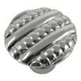 thumbnail image 2 of 1 3/8" Ribbed Knob - Polished Nickel, 2 of 2