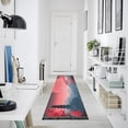 thumbnail image 5 of Sun Tower Cherry Mountains Runner Area Rug 2x6 Soft Non-Slip Washable Bedside Carpet for Hallway Bedroom Living Room Home Decor, 5 of 8