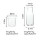 thumbnail image 5 of Bewildely Jarra de agua con vaso Juegos de vasos de vidrio Mesita de noche Beber Jugo Pot Resistencia a altas temperaturas Botella Frasco Hervidor Cocina y Comedor 520ml Bewildely HA071577-02, 5 of 6